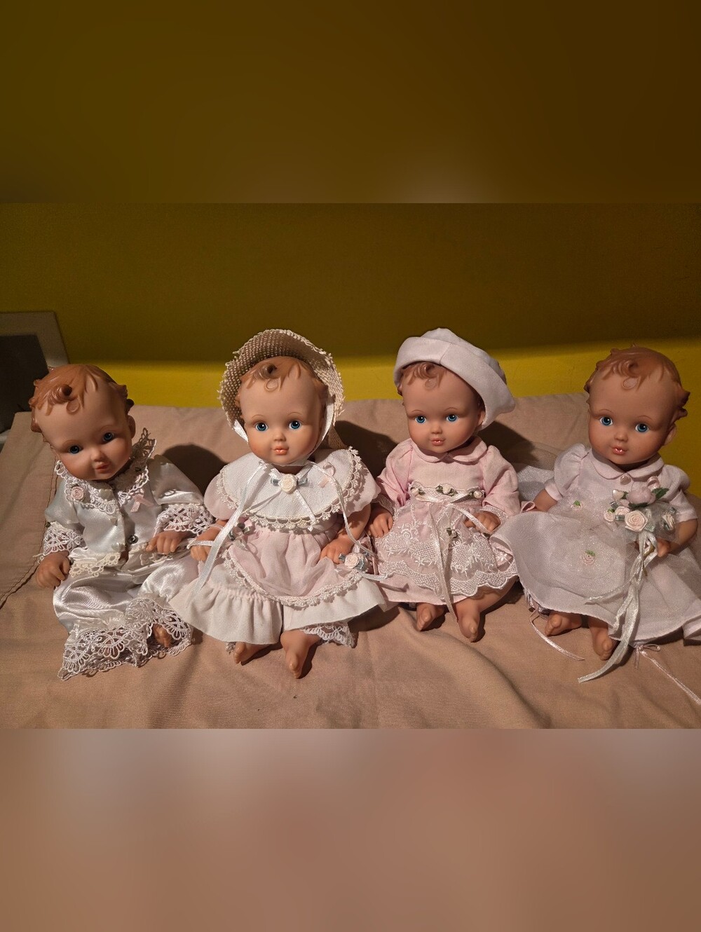 Vintage Ashton-Drake Galleries Baby Dolls - Set of 4